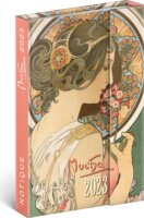 Realsystem Alphonse Mucha B6 2023 Zsebnaptár