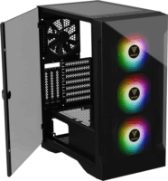 Gamdias Talos E2 Elite Számítógépház - Fekete