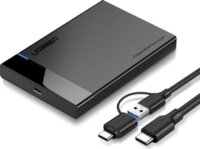UGREEN US221 2.5" USB 3.0 Külső HDD ház - Fekete
