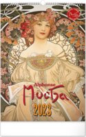 Realsystem 330 x 460mm 2023 Falinaptár - Alphonse Mucha