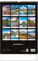 Realsystem 330 x 460mm 2023 Falinaptár - Mountains
