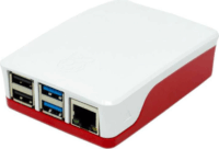 Joy-IT Raspberry Pi 4 B ház - Fehér/Piros