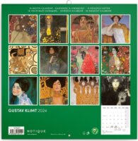 Realsystem 300 x 300mm 2024 Falinaptár - Gustav Klimt