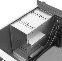 SilverStone RM42-502 4U Rack Szerverház - Fekete