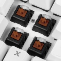 Sharkoon SKILLER SGK3 White (Brown Switch) USB Gaming Billentyűzet - Angol (US)