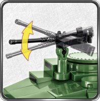 Cobi M41A3 Walker Bulldog tank 625 darabos építőjáték 1:48