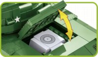 Cobi M41A3 Walker Bulldog tank 625 darabos építőjáték 1:48