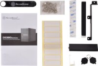 SilverStone DS380 Számítógépház - Fekete