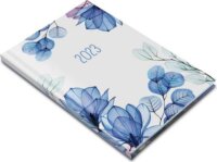 Realsystem Picture B5 2023 Heti naptár - Virágminta