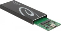 Delock 42003 M2 USB-C Külső SSD ház - Fekete