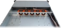 Inter-Tech 1U 10255 Rack Szerverház - Fekete/Ezüst