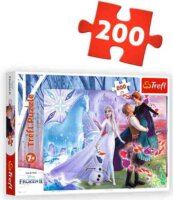 Trefl Jégvarázs 2. Varázslatos nővérek világa - 200 darabos puzzle
