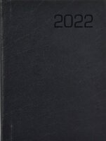 Toptimer Economic 88 x 120mm 2022 Mini zsebnaptár - Fekete