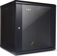 Inter-Tech SMA-6612 Fali rack szekrény 12U 600x600mm - Fekete