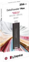 Kingston 256GB DataTraveler Max USB 3.2 Gen 2 Pendrive - Fekete