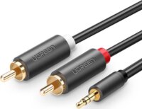 UGREEN 10512 Jack - RCA kábel 3m (3.5mm Jack apa - 2x RCA apa)