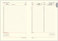 Toptimer Image A5 2026 Napi naptár - Piros