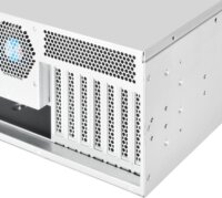 SilverStone RM400 Fekvő rack szekrény 4U 430x439mm - Szürke