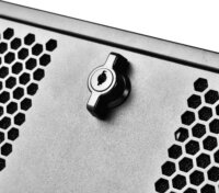 SilverStone RM400 Fekvő rack szekrény 4U 430x439mm - Szürke