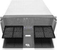 SilverStone RM400 Fekvő rack szekrény 4U 430x439mm - Szürke