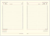 Toptimer Classic B5 2026 Napi naptár - Zöld