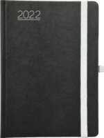 Toptimer Nero A5 2026 Napi naptár - Fekete/szürke