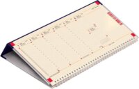 Toptimer 325 x 155mm 2022 Asztali naptár - Kék