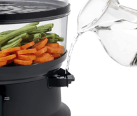 Tefal VC140131 Convenient plastic Ételpároló - Fekete