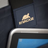 RivaCase 8460 Bulker 17" Notebook hátizsák Fekete