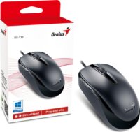 Genius DX-120 USB Vezetékes Optikai Egér - Fekete