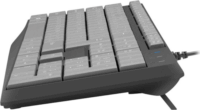 Natec Nautilus USB Slim Billentyűzet - Angol (US)