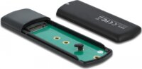 Delock 42633 M2 USB-C Külső SSD ház - Fekete