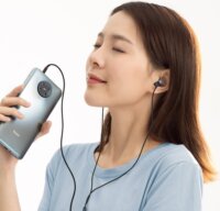 Baseus Encok H19 Headset - Fekete/Kék