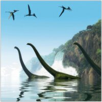 Realsystem 300 x 300mm 2023 Falinaptár - Dinosaurs