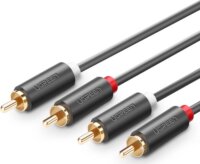 UGREEN 10518 RCA kábel 2m (2x RCA apa - 2x RCA apa)