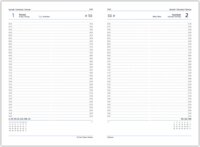 Toptimer Traditional B5 2026 Napi naptár - Fekete