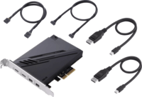 Asus ThunderboltEX 4 4x DisplayPort port bővítő PCIe kártya