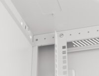 Lanberg 19" Fali rack szekrény 12U 600x600mm - Szürke