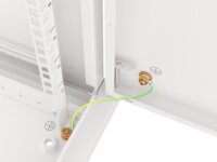 Lanberg 19" Fali rack szekrény 12U 600x600mm - Szürke