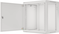 Lanberg 19" Fali rack szekrény 12U 600x450mm - Szürke