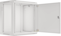 Lanberg 19" Fali rack szekrény 12U 600x450mm - Szürke