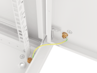 Lanberg 19" Fali rack szekrény 12U 600x450mm - Szürke