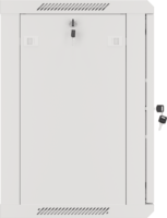 Lanberg 19" Fali rack szekrény 12U 600x450mm - Szürke
