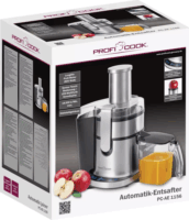 Proficook PC-AE 1156 gyümölcscentrifuga - Fekete/Inox