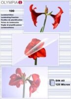 Olympia 125 mikron A5 lamináló fólia (100 db / csomag)