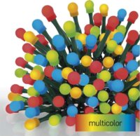 Emos D5AM05 Bel/kültéri LED fényfüzér golyók 8m - Több színű