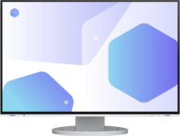 Eizo 24.1" FlexScan Monitor - Fehér