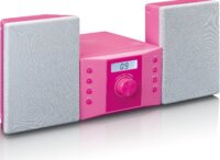 Lenco MC-013 Mikro HiFi rendszer - Pink