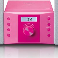 Lenco MC-013 Mikro HiFi rendszer - Pink