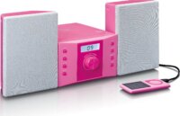 Lenco MC-013 Mikro HiFi rendszer - Pink